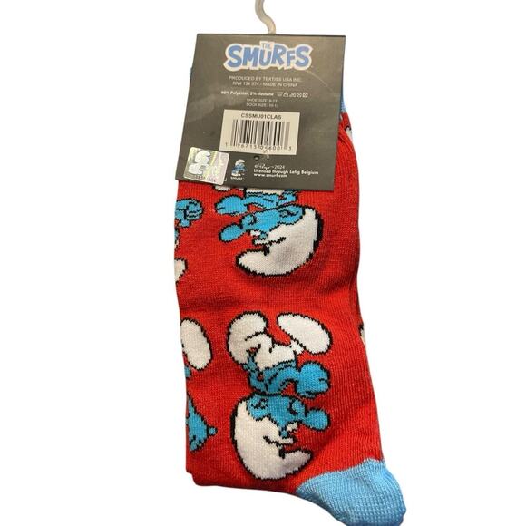 New Smurfs Socks size 6-13 adult - Picture 2 of 2